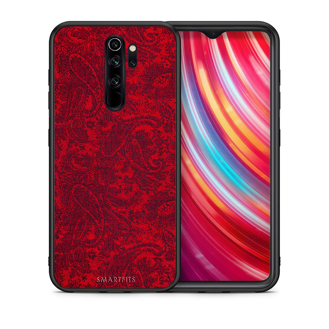 Θήκη Xiaomi Redmi Note 8 Pro Paisley Cashmere από τη Smartfits με σχέδιο στο πίσω μέρος και μαύρο περίβλημα | Xiaomi Redmi Note 8 Pro Paisley Cashmere case with colorful back and black bezels