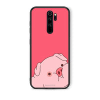 Thumbnail for Xiaomi Redmi Note 8 Pro Pig Love 1 Θήκη Αγίου Βαλεντίνου από τη Smartfits με σχέδιο στο πίσω μέρος και μαύρο περίβλημα | Smartphone case with colorful back and black bezels by Smartfits