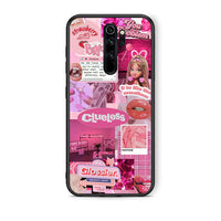 Thumbnail for Xiaomi Redmi Note 8 Pro Pink Love Θήκη Αγίου Βαλεντίνου από τη Smartfits με σχέδιο στο πίσω μέρος και μαύρο περίβλημα | Smartphone case with colorful back and black bezels by Smartfits