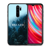 Thumbnail for Θήκη Xiaomi Redmi Note 8 Pro Breath Quote από τη Smartfits με σχέδιο στο πίσω μέρος και μαύρο περίβλημα | Xiaomi Redmi Note 8 Pro Breath Quote case with colorful back and black bezels