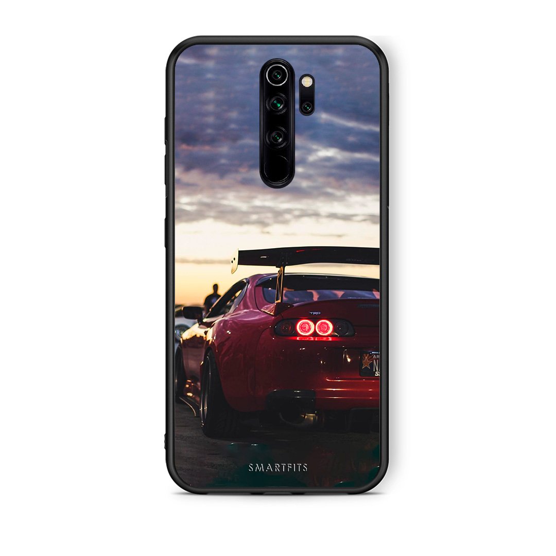 Xiaomi Redmi Note 8 Pro Racing Supra θήκη από τη Smartfits με σχέδιο στο πίσω μέρος και μαύρο περίβλημα | Smartphone case with colorful back and black bezels by Smartfits