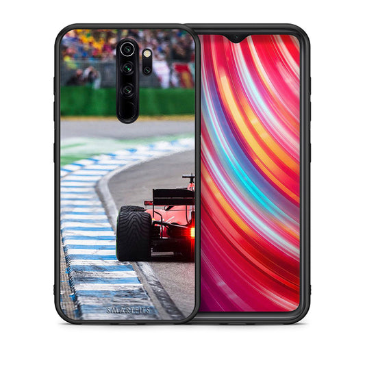 Θήκη Xiaomi Redmi Note 8 Pro Racing Vibes από τη Smartfits με σχέδιο στο πίσω μέρος και μαύρο περίβλημα | Xiaomi Redmi Note 8 Pro Racing Vibes case with colorful back and black bezels
