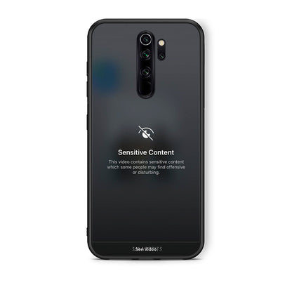 Xiaomi Redmi Note 8 Pro Sensitive Content θήκη από τη Smartfits με σχέδιο στο πίσω μέρος και μαύρο περίβλημα | Smartphone case with colorful back and black bezels by Smartfits