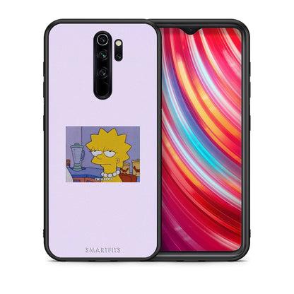 Θήκη Xiaomi Redmi Note 8 Pro So Happy από τη Smartfits με σχέδιο στο πίσω μέρος και μαύρο περίβλημα | Xiaomi Redmi Note 8 Pro So Happy case with colorful back and black bezels