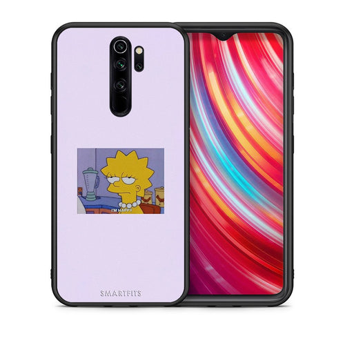 Θήκη Xiaomi Redmi Note 8 Pro So Happy από τη Smartfits με σχέδιο στο πίσω μέρος και μαύρο περίβλημα | Xiaomi Redmi Note 8 Pro So Happy case with colorful back and black bezels