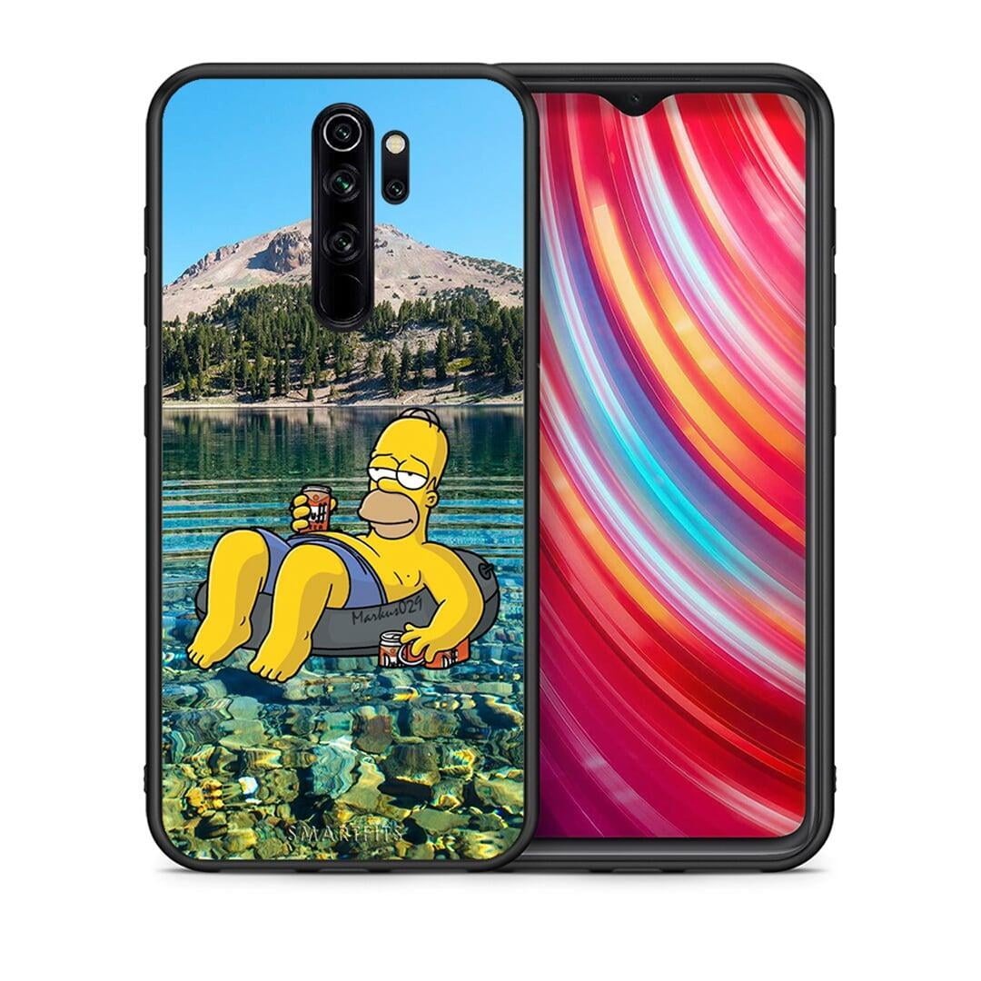 Θήκη Xiaomi Redmi Note 8 Pro Summer Happiness από τη Smartfits με σχέδιο στο πίσω μέρος και μαύρο περίβλημα | Xiaomi Redmi Note 8 Pro Summer Happiness case with colorful back and black bezels