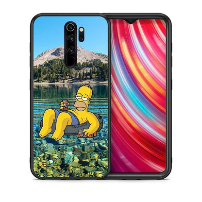 Θήκη Xiaomi Redmi Note 8 Pro Summer Happiness από τη Smartfits με σχέδιο στο πίσω μέρος και μαύρο περίβλημα | Xiaomi Redmi Note 8 Pro Summer Happiness case with colorful back and black bezels