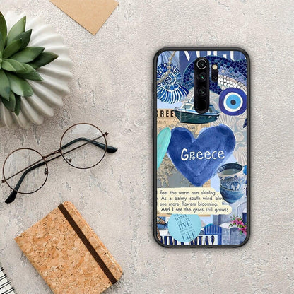 Summer In Greece - Xiaomi Redmi Note 8 Pro θήκη