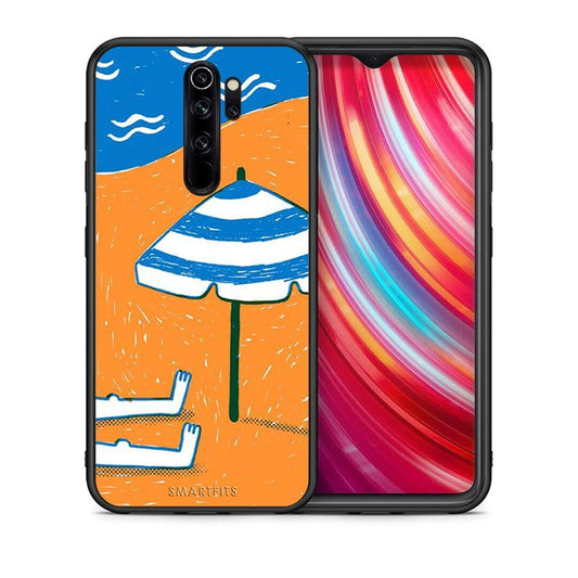 Θήκη Xiaomi Redmi Note 8 Pro Summering από τη Smartfits με σχέδιο στο πίσω μέρος και μαύρο περίβλημα | Xiaomi Redmi Note 8 Pro Summering case with colorful back and black bezels