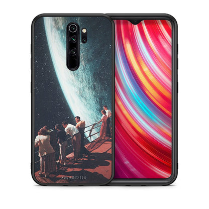 Θήκη Xiaomi Redmi Note 8 Pro Surreal View από τη Smartfits με σχέδιο στο πίσω μέρος και μαύρο περίβλημα | Xiaomi Redmi Note 8 Pro Surreal View case with colorful back and black bezels