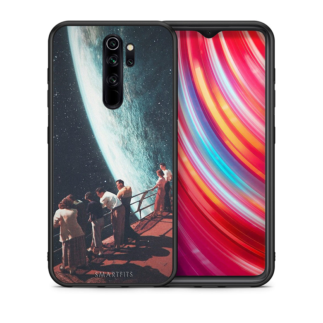 Θήκη Xiaomi Redmi Note 8 Pro Surreal View από τη Smartfits με σχέδιο στο πίσω μέρος και μαύρο περίβλημα | Xiaomi Redmi Note 8 Pro Surreal View case with colorful back and black bezels