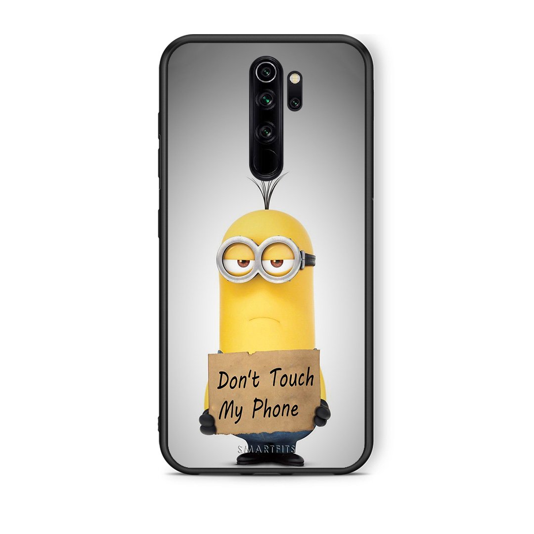 4 - Xiaomi Redmi Note 8 Pro Minion Text case, cover, bumper
