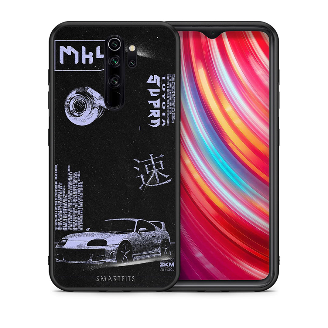 Θήκη Αγίου Βαλεντίνου Xiaomi Redmi Note 8 Pro Tokyo Drift από τη Smartfits με σχέδιο στο πίσω μέρος και μαύρο περίβλημα | Xiaomi Redmi Note 8 Pro Tokyo Drift case with colorful back and black bezels