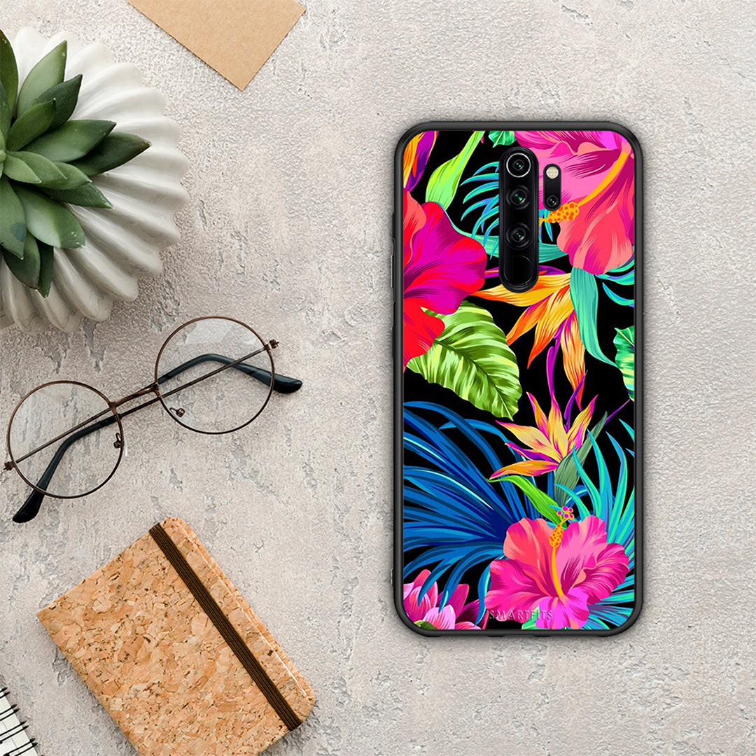 Tropical Flowers - Xiaomi Redmi Note 8 Pro θήκη