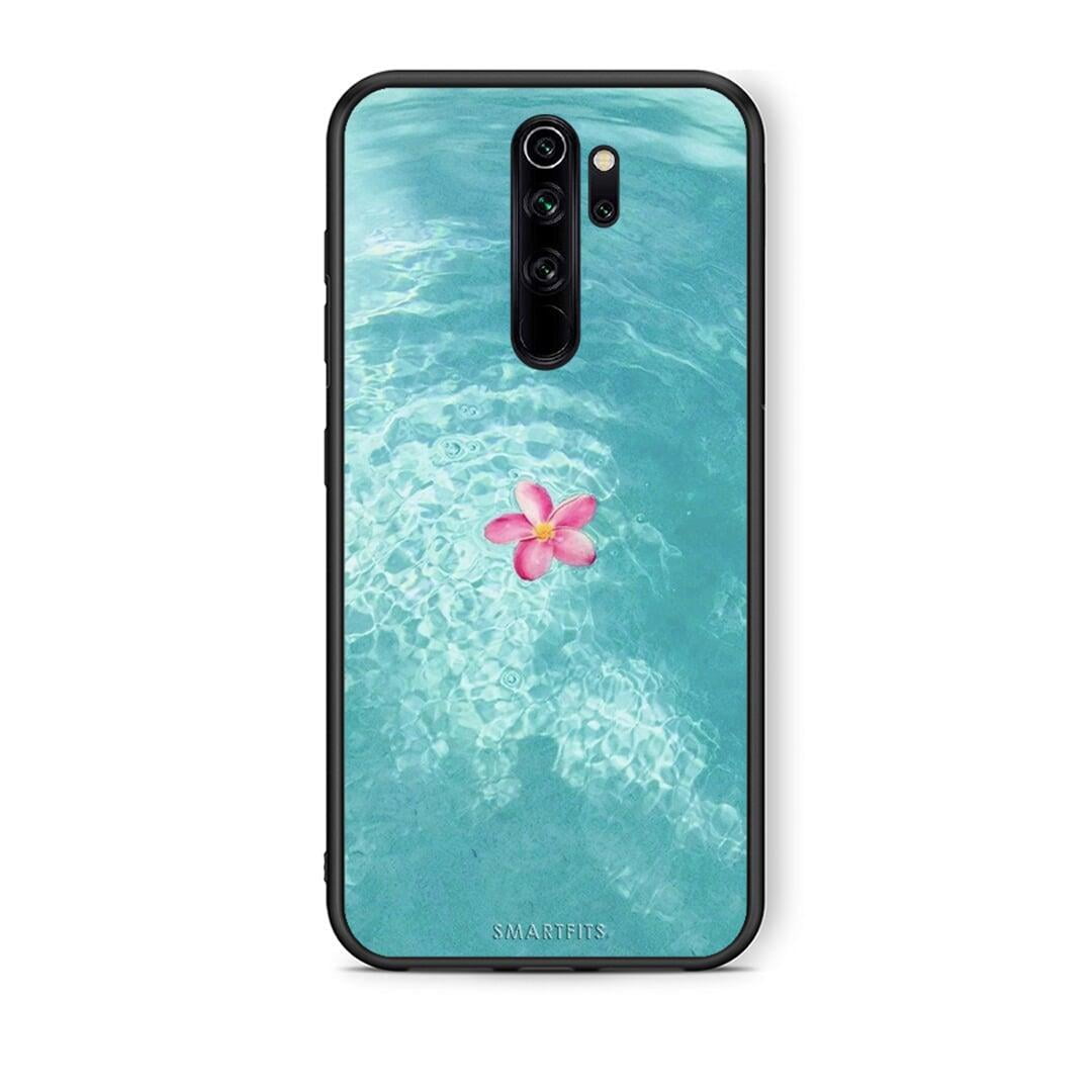 Xiaomi Redmi Note 8 Pro Water Flower Θήκη από τη Smartfits με σχέδιο στο πίσω μέρος και μαύρο περίβλημα | Smartphone case with colorful back and black bezels by Smartfits