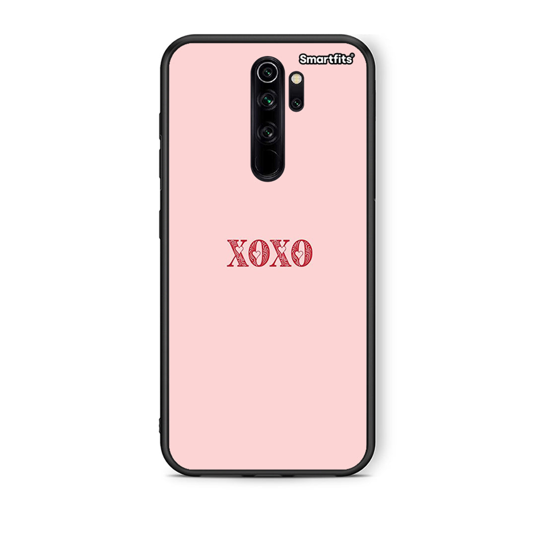 Xiaomi Redmi Note 8 Pro XOXO Love θήκη από τη Smartfits με σχέδιο στο πίσω μέρος και μαύρο περίβλημα | Smartphone case with colorful back and black bezels by Smartfits