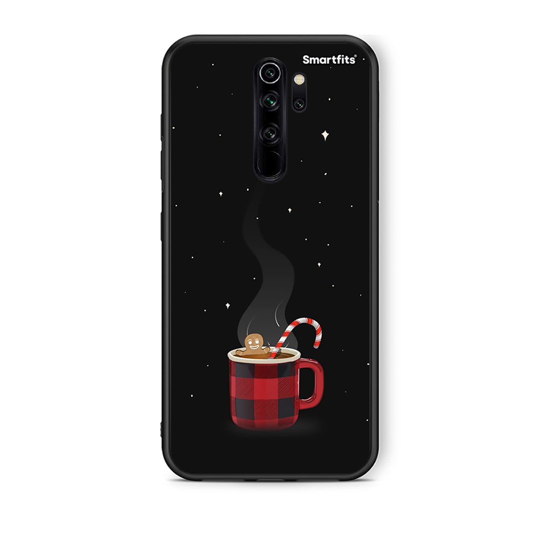 Xiaomi Redmi Note 8 Pro Xmas Bathing θήκη από τη Smartfits με σχέδιο στο πίσω μέρος και μαύρο περίβλημα | Smartphone case with colorful back and black bezels by Smartfits