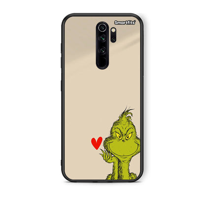 Xiaomi Redmi Note 8 Pro Xmas Grinch θήκη από τη Smartfits με σχέδιο στο πίσω μέρος και μαύρο περίβλημα | Smartphone case with colorful back and black bezels by Smartfits