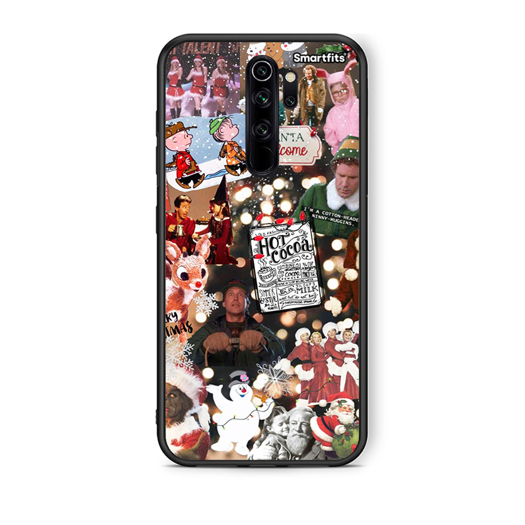 Xiaomi Redmi Note 8 Pro Xmas Movies θήκη από τη Smartfits με σχέδιο στο πίσω μέρος και μαύρο περίβλημα | Smartphone case with colorful back and black bezels by Smartfits