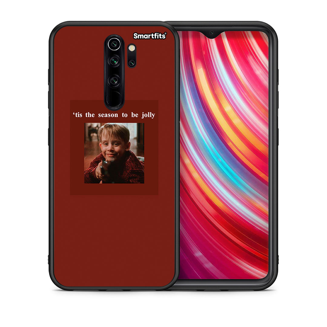 Θήκη Xiaomi Redmi Note 8 Pro Xmas Ultimate Spirit από τη Smartfits με σχέδιο στο πίσω μέρος και μαύρο περίβλημα | Xiaomi Redmi Note 8 Pro Xmas Ultimate Spirit case with colorful back and black bezels