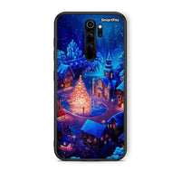 Thumbnail for Xiaomi Redmi Note 8 Pro Xmas Village θήκη από τη Smartfits με σχέδιο στο πίσω μέρος και μαύρο περίβλημα | Smartphone case with colorful back and black bezels by Smartfits