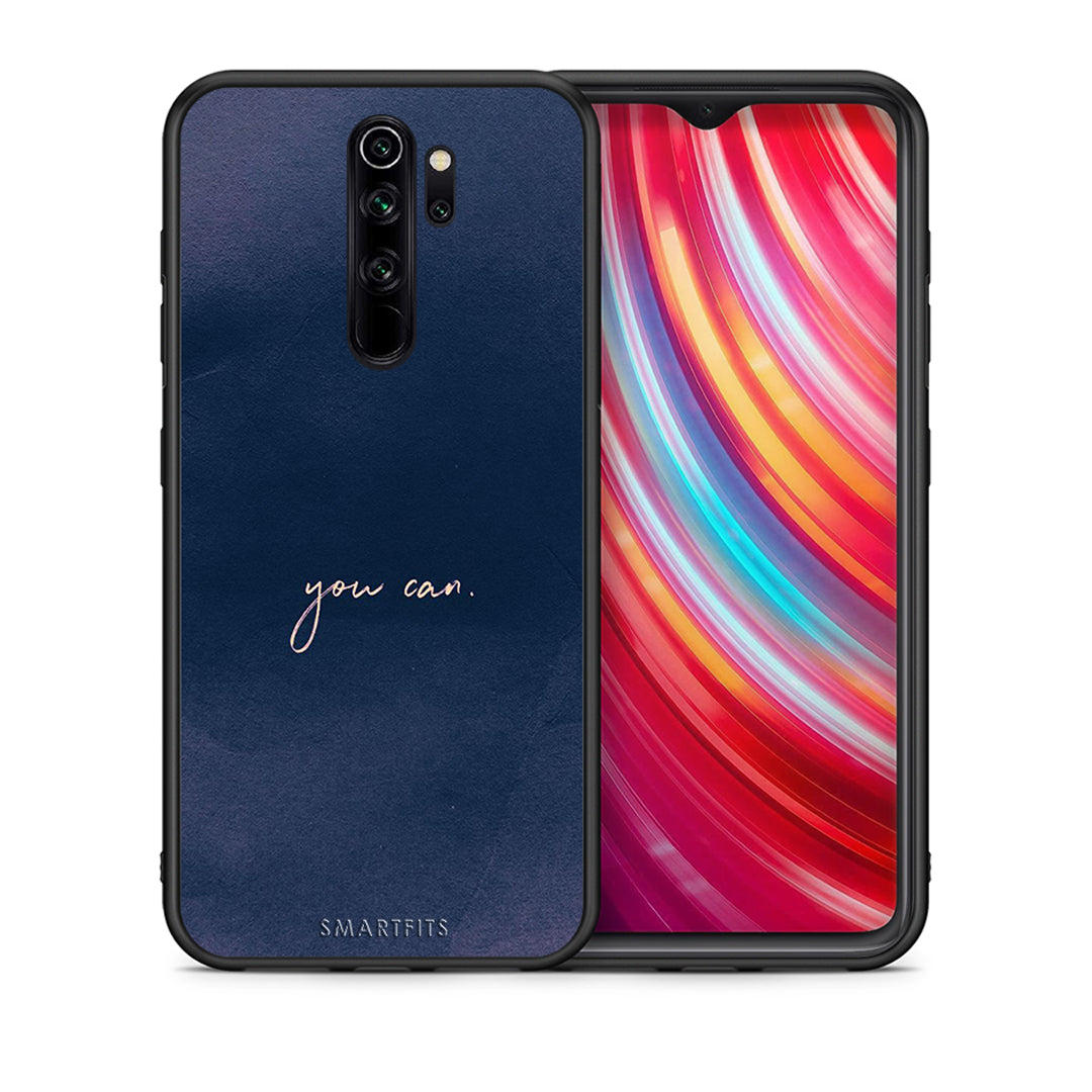 Θήκη Xiaomi Redmi Note 8 Pro You Can από τη Smartfits με σχέδιο στο πίσω μέρος και μαύρο περίβλημα | Xiaomi Redmi Note 8 Pro You Can case with colorful back and black bezels