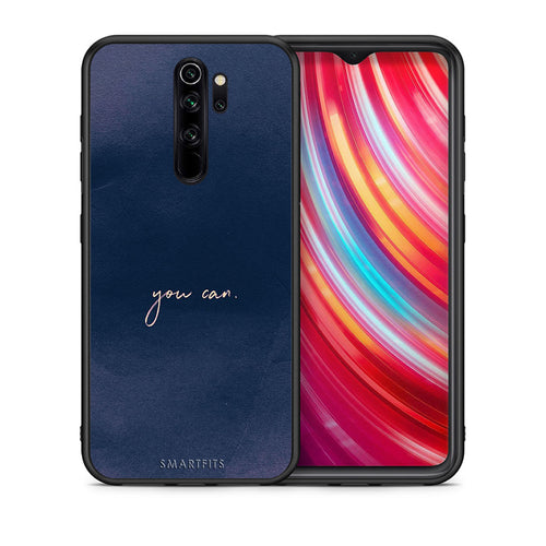 Θήκη Xiaomi Redmi Note 8 Pro You Can από τη Smartfits με σχέδιο στο πίσω μέρος και μαύρο περίβλημα | Xiaomi Redmi Note 8 Pro You Can case with colorful back and black bezels