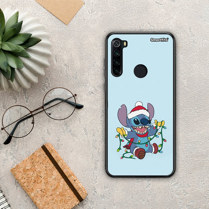 Santa Stich - Xiaomi Redmi Note 8 θήκη