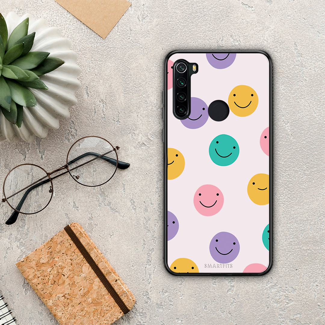Smiley Faces - Xiaomi Redmi Note 8 θήκη