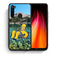 Thumbnail for Θήκη Xiaomi Redmi Note 8 Summer Happiness από τη Smartfits με σχέδιο στο πίσω μέρος και μαύρο περίβλημα | Xiaomi Redmi Note 8 Summer Happiness case with colorful back and black bezels
