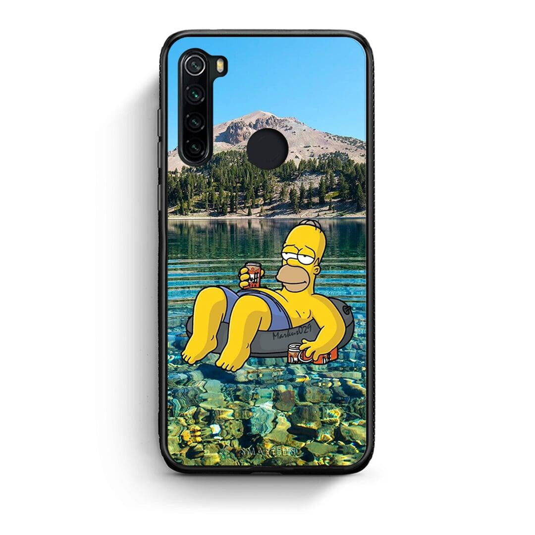 Xiaomi Redmi Note 8 Summer Happiness Θήκη από τη Smartfits με σχέδιο στο πίσω μέρος και μαύρο περίβλημα | Smartphone case with colorful back and black bezels by Smartfits