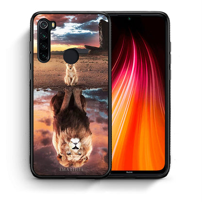 Θήκη Αγίου Βαλεντίνου Xiaomi Redmi Note 8 Sunset Dreams από τη Smartfits με σχέδιο στο πίσω μέρος και μαύρο περίβλημα | Xiaomi Redmi Note 8 Sunset Dreams case with colorful back and black bezels