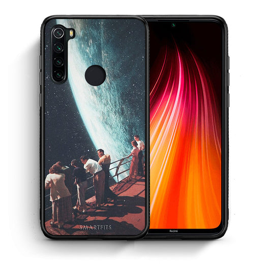 Θήκη Xiaomi Redmi Note 8 Surreal View από τη Smartfits με σχέδιο στο πίσω μέρος και μαύρο περίβλημα | Xiaomi Redmi Note 8 Surreal View case with colorful back and black bezels
