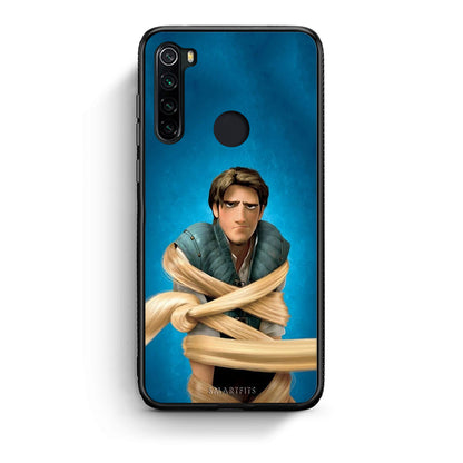 Xiaomi Redmi Note 8 Tangled 1 Θήκη Αγίου Βαλεντίνου από τη Smartfits με σχέδιο στο πίσω μέρος και μαύρο περίβλημα | Smartphone case with colorful back and black bezels by Smartfits