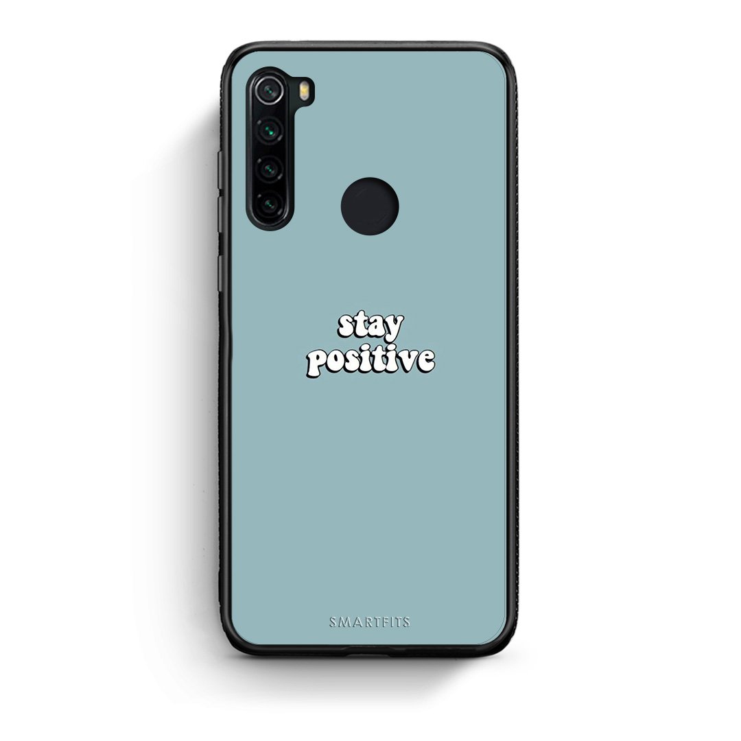 4 - Xiaomi Redmi Note 8 Positive Text case, cover, bumper