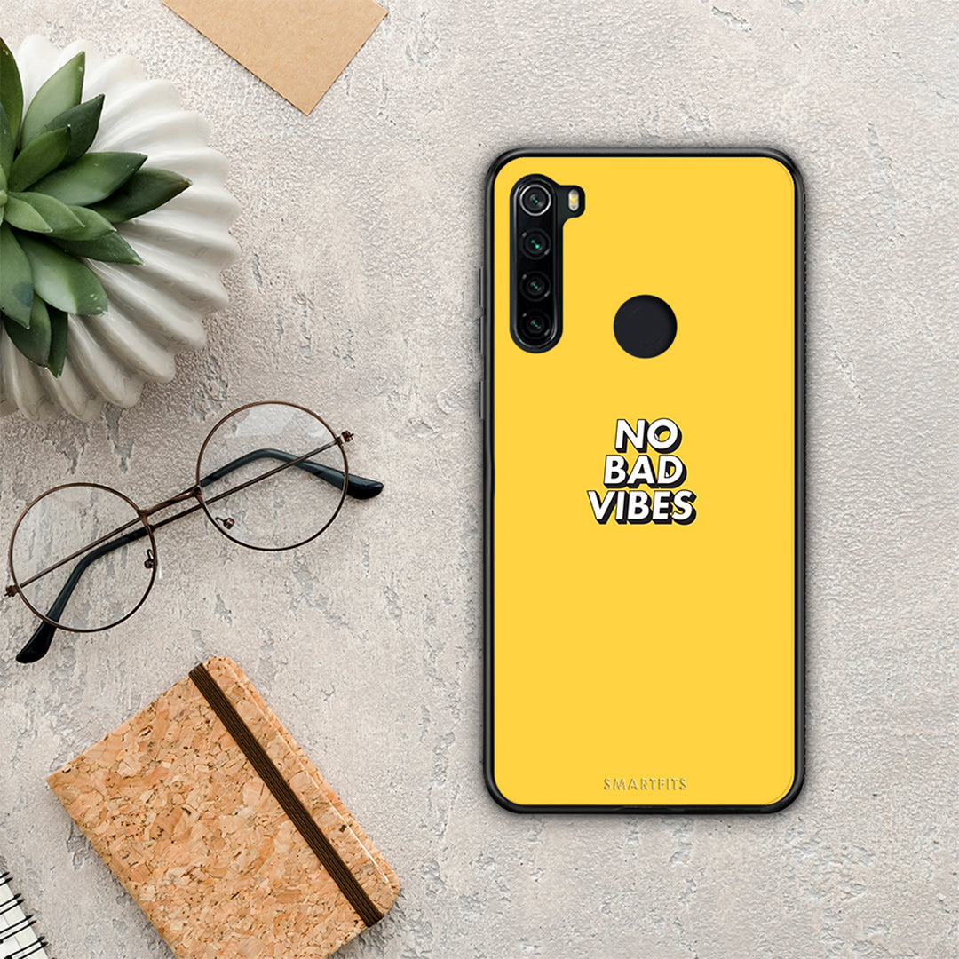 Text Vibes - Xiaomi Redmi Note 8 θήκη