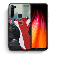 Thumbnail for Θήκη Xiaomi Redmi Note 8 Tod And Vixey Love 2 από τη Smartfits με σχέδιο στο πίσω μέρος και μαύρο περίβλημα | Xiaomi Redmi Note 8 Tod And Vixey Love 2 case with colorful back and black bezels