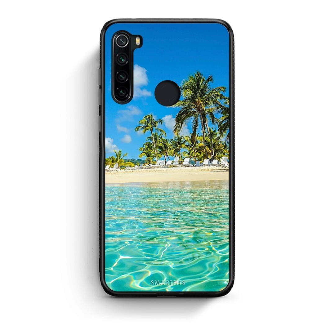 Xiaomi Redmi Note 8 Tropical Vibes Θήκη από τη Smartfits με σχέδιο στο πίσω μέρος και μαύρο περίβλημα | Smartphone case with colorful back and black bezels by Smartfits