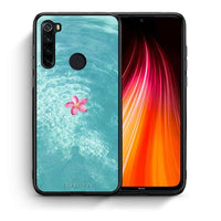 Thumbnail for Θήκη Xiaomi Redmi Note 8 Water Flower από τη Smartfits με σχέδιο στο πίσω μέρος και μαύρο περίβλημα | Xiaomi Redmi Note 8 Water Flower case with colorful back and black bezels