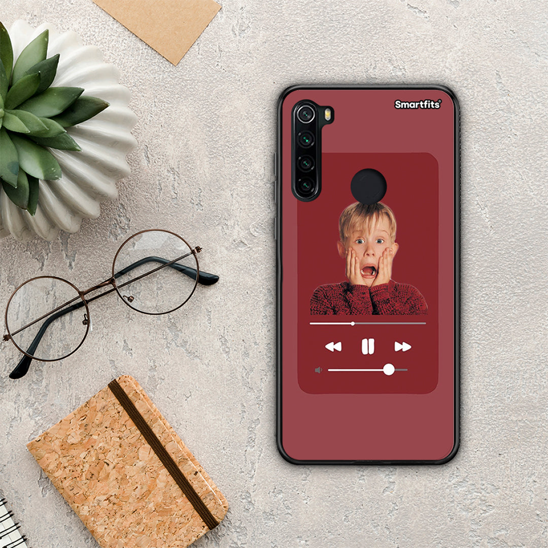 Xmas Alone Music - Xiaomi Redmi Note 8 θήκη