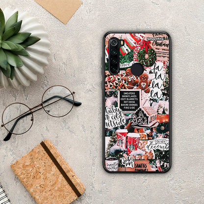Xmas Habbits - Xiaomi Redmi Note 8 θήκη