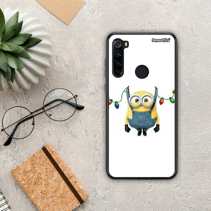 Xmas Minion Lights - Xiaomi Redmi Note 8 θήκη