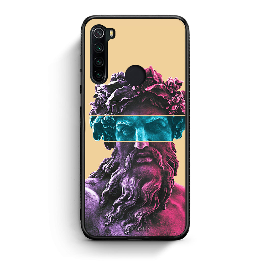 Xiaomi Redmi Note 8 Zeus Art Θήκη Αγίου Βαλεντίνου από τη Smartfits με σχέδιο στο πίσω μέρος και μαύρο περίβλημα | Smartphone case with colorful back and black bezels by Smartfits