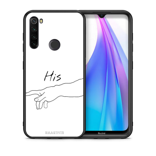 Θήκη Αγίου Βαλεντίνου Xiaomi Redmi Note 8T Aeshetic Love 2 από τη Smartfits με σχέδιο στο πίσω μέρος και μαύρο περίβλημα | Xiaomi Redmi Note 8 Aeshetic Love 2 case with colorful back and black bezels