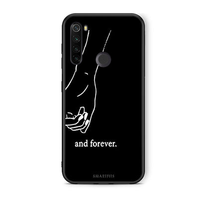 Xiaomi Redmi Note 8T Always & Forever 2 Θήκη Αγίου Βαλεντίνου από τη Smartfits με σχέδιο στο πίσω μέρος και μαύρο περίβλημα | Smartphone case with colorful back and black bezels by Smartfits