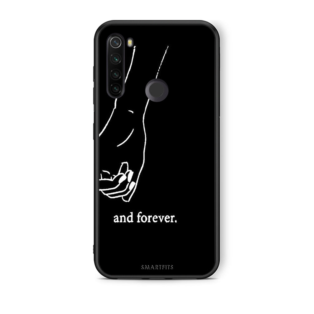 Xiaomi Redmi Note 8T Always & Forever 2 Θήκη Αγίου Βαλεντίνου από τη Smartfits με σχέδιο στο πίσω μέρος και μαύρο περίβλημα | Smartphone case with colorful back and black bezels by Smartfits