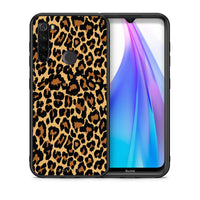 Thumbnail for Θήκη Xiaomi Redmi Note 8T Leopard Animal από τη Smartfits με σχέδιο στο πίσω μέρος και μαύρο περίβλημα | Xiaomi Redmi Note 8T Leopard Animal case with colorful back and black bezels