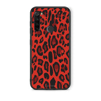 Thumbnail for 4 - Xiaomi Redmi Note 8T Red Leopard Animal case, cover, bumper