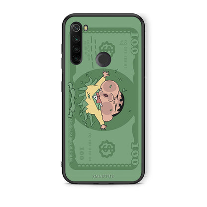 Xiaomi Redmi Note 8T Big Money Θήκη Αγίου Βαλεντίνου από τη Smartfits με σχέδιο στο πίσω μέρος και μαύρο περίβλημα | Smartphone case with colorful back and black bezels by Smartfits