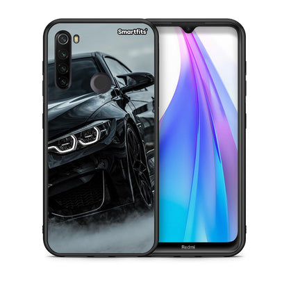 Θήκη Xiaomi Redmi Note 8T Black BMW από τη Smartfits με σχέδιο στο πίσω μέρος και μαύρο περίβλημα | Xiaomi Redmi Note 8 Black BMW case with colorful back and black bezels